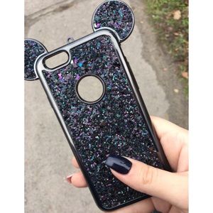 🖤Mouse Ears Iphone 6 6s Plus Case NWT🖤